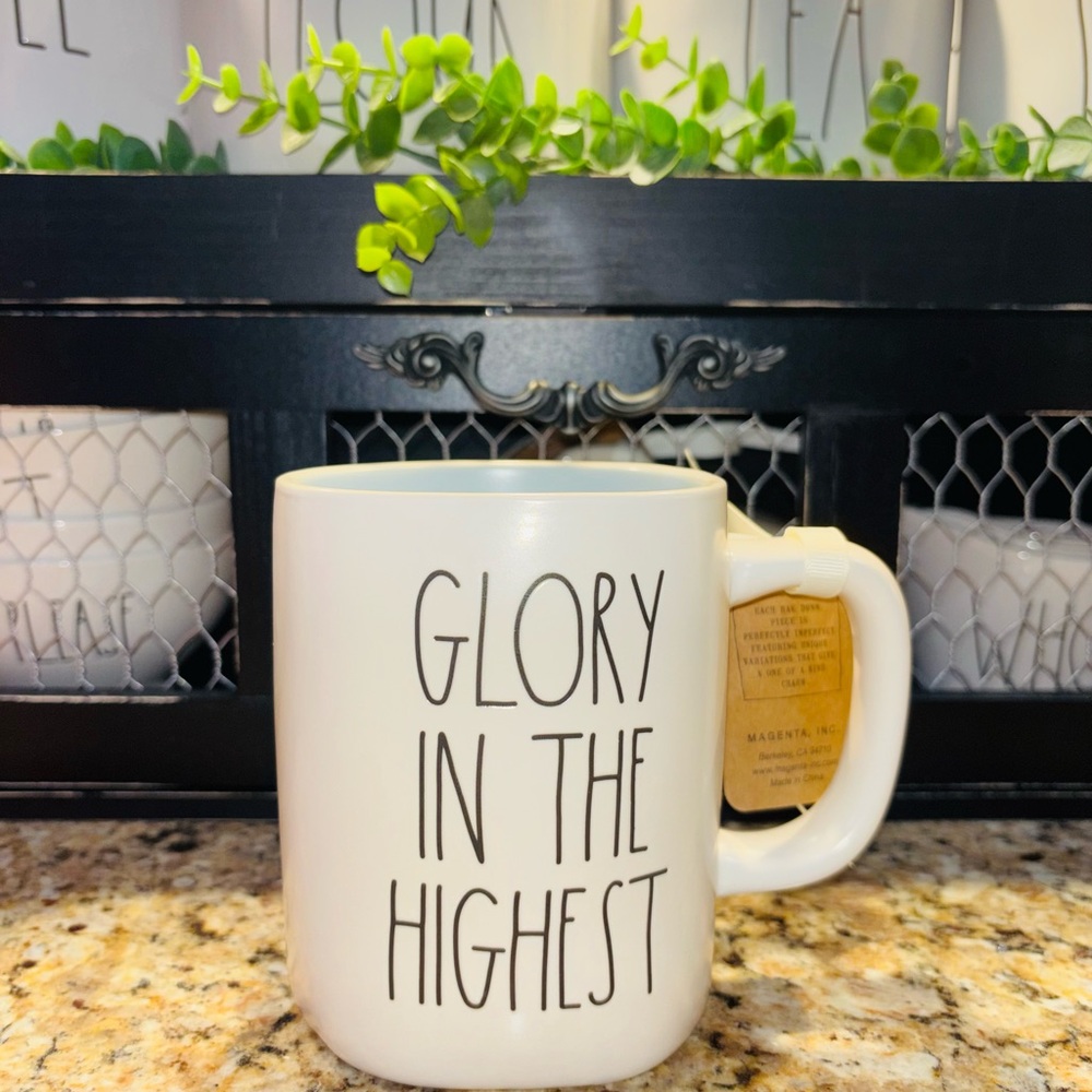 Rae Dunn “Glory in the Highest” Mug ✨ | NWT
